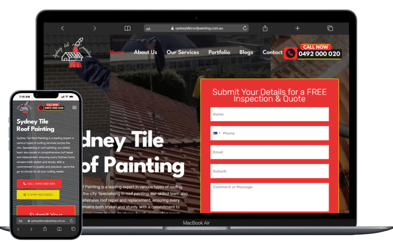 Sydney Tile Roof Painting