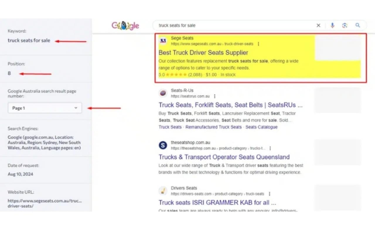 Sege Seat Statistic (2)