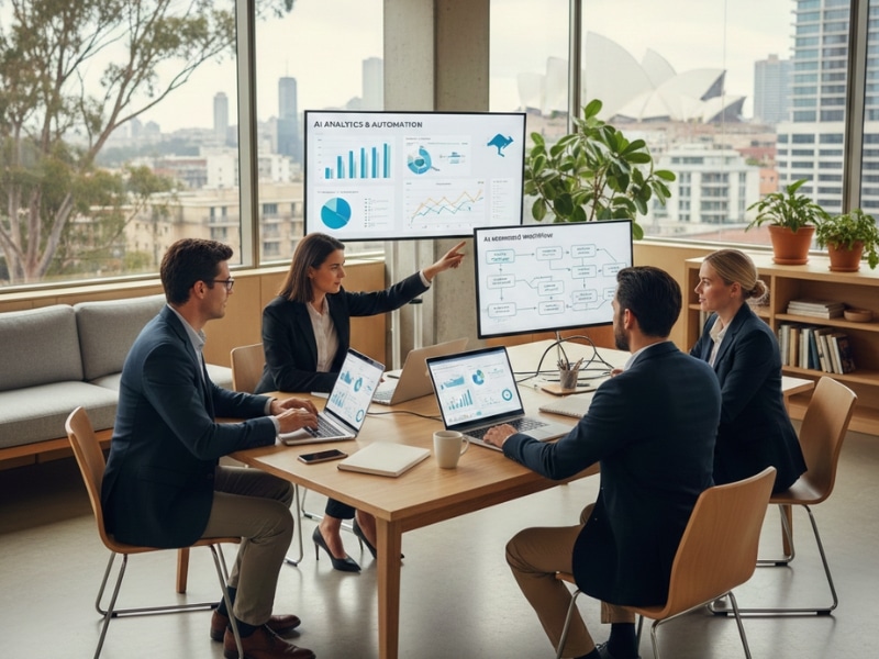 AI automation agency helping Australian businesses streamline operations