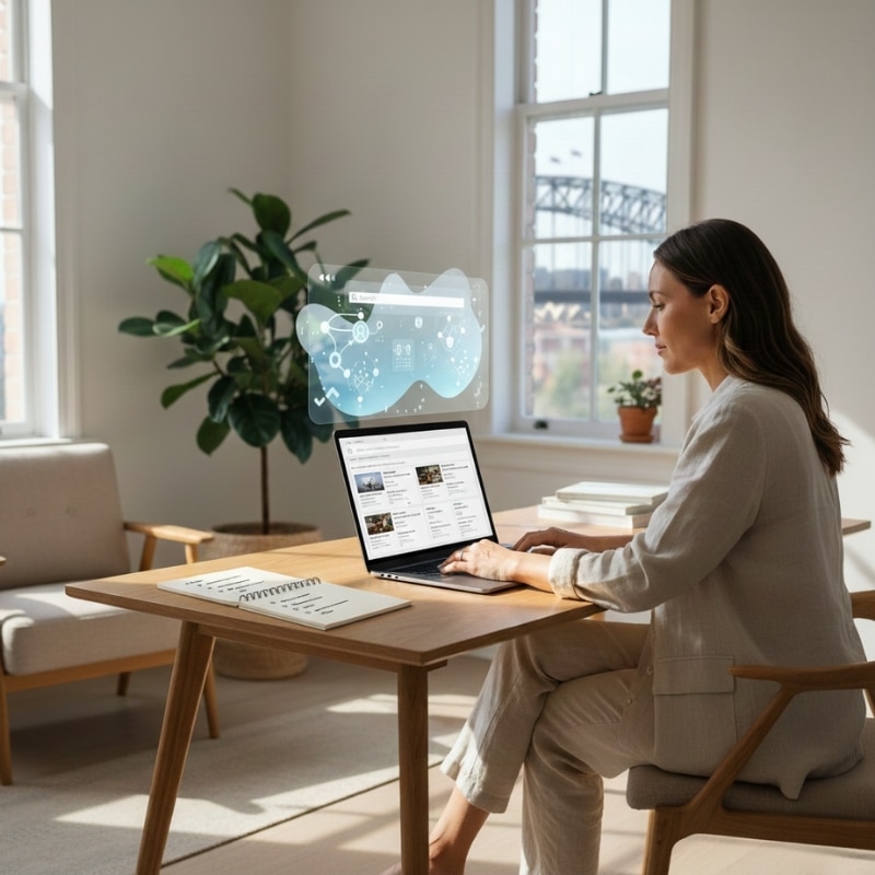 Checklist process for checking whether an Australian business appears in AI answers and AI-powered search results