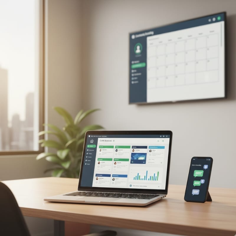 AI automation workflow improving sales consistency for an Australian business with CRM, SMS follow-up, and calendar booking