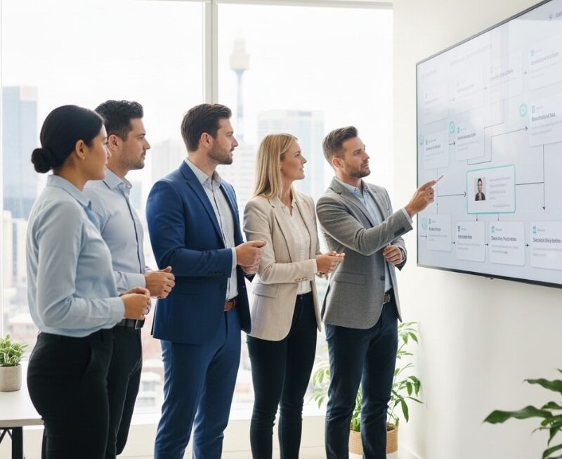 Australian business using onboarding automation workflows to reduce customer churn and improve retention.