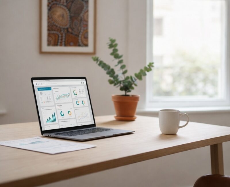 Australian business owner making quick website fixes to increase enquiries without a redesign