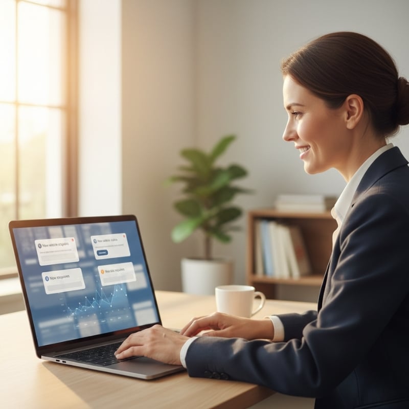 Australian business owner improving website enquiry quality with small content tweaks.