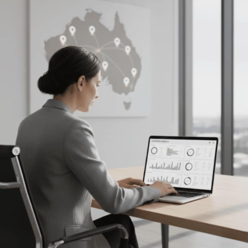 Australian business owner conducting a local competition check and reviewing competitor analysis for category fit.