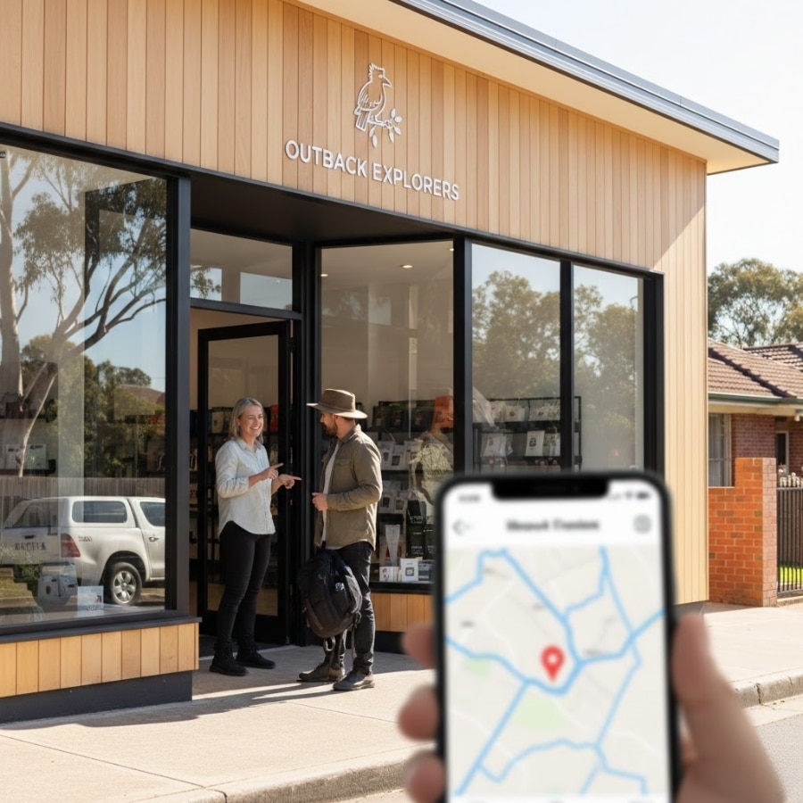 Australian small business improving local SEO signals for better Google Maps visibility and local search rankings.