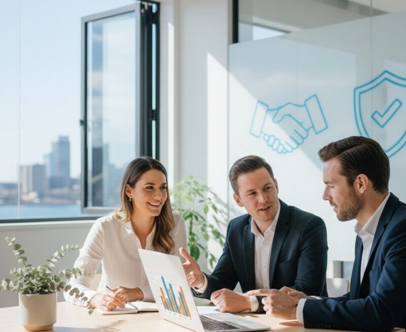Australian business building SEO trust signals with credible content, reviews, and strong page experience