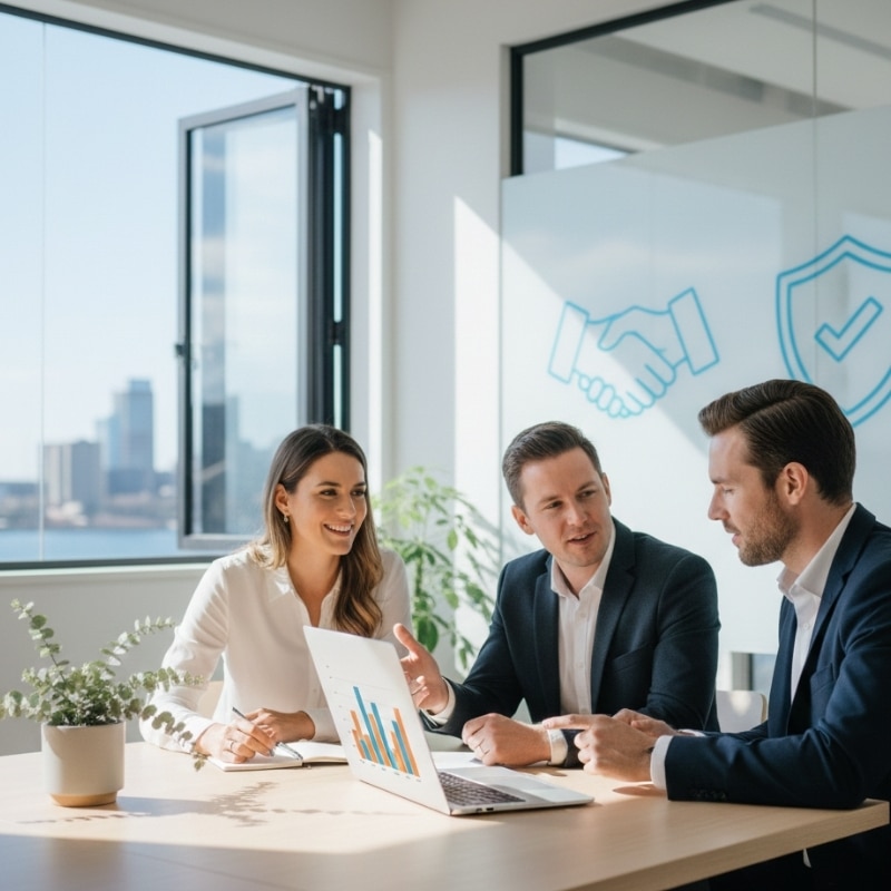 Australian business building SEO trust signals with credible content, reviews, and strong page experience