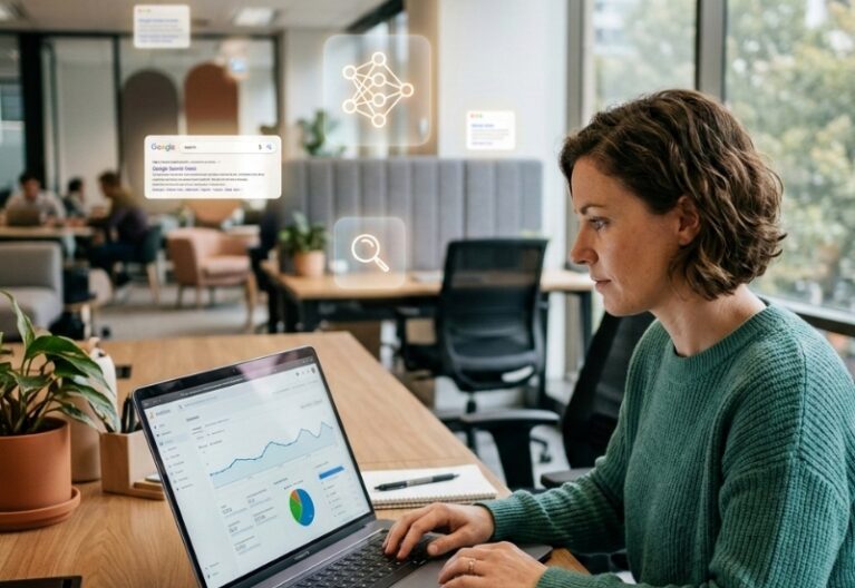 Australian business reviewing why website content isn’t being cited in AI summaries and how to fix it