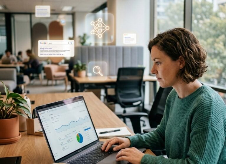 Australian business reviewing why website content isn’t being cited in AI summaries and how to fix it