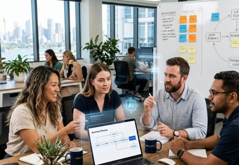 Team designing Claude workflow patterns to reduce rework in Australian business processes.